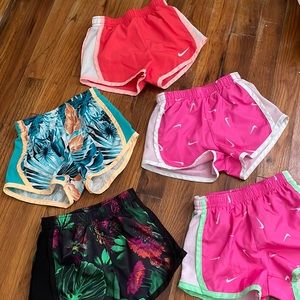 Toddler girl Nike shorts bundle